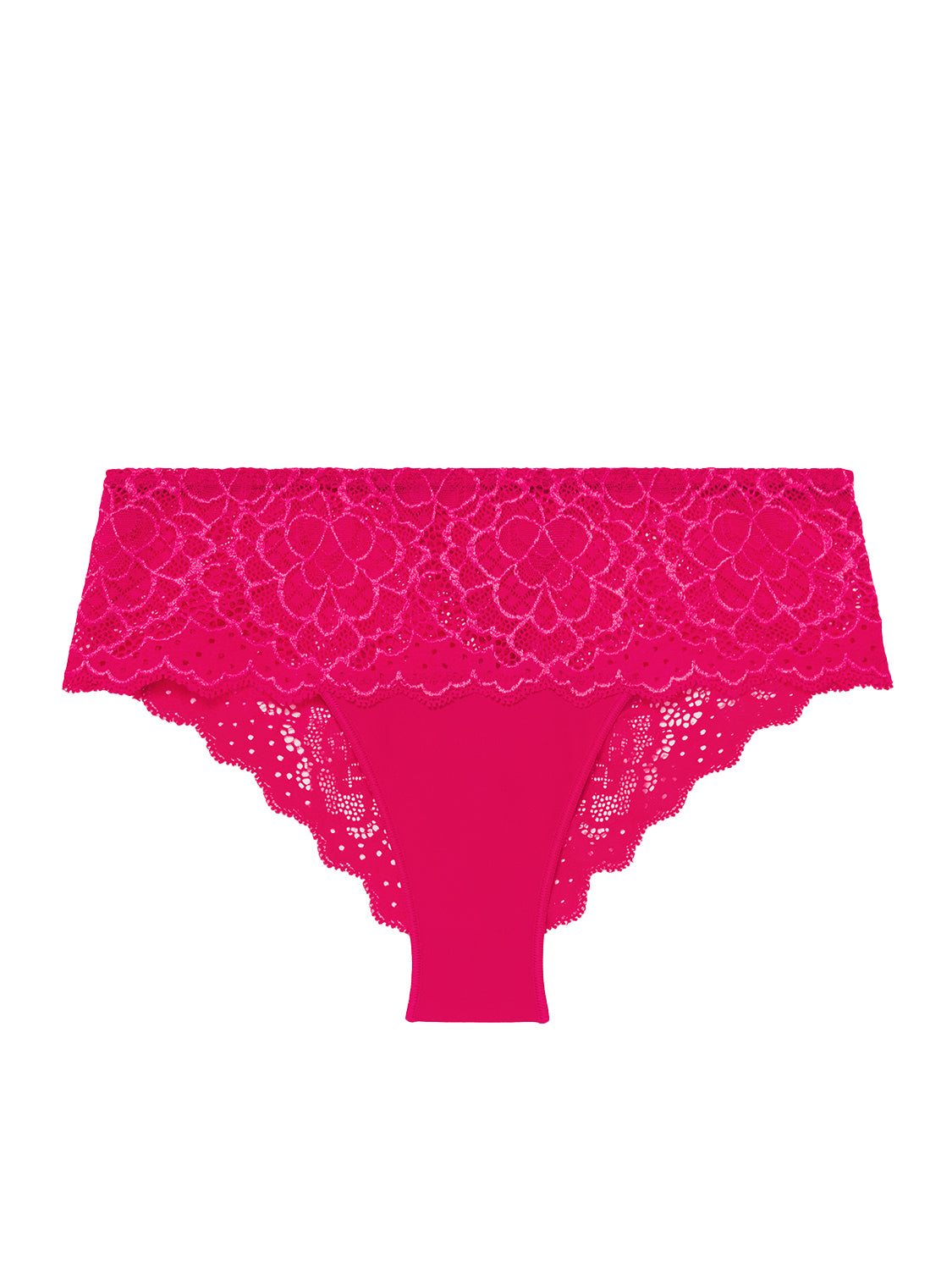 Shorty - Wintergrün-Rosa