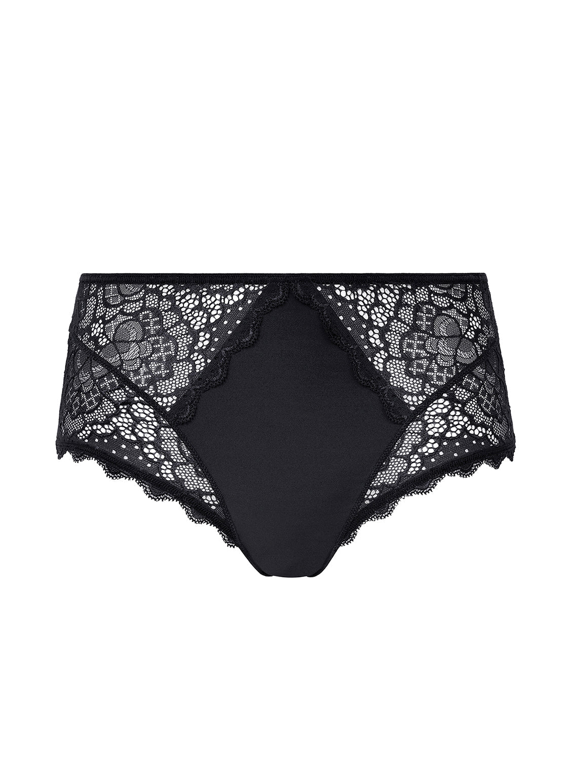 High-Waist-Slip. - Schwarz