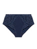 High-Waist-Slip. - Tintenblau