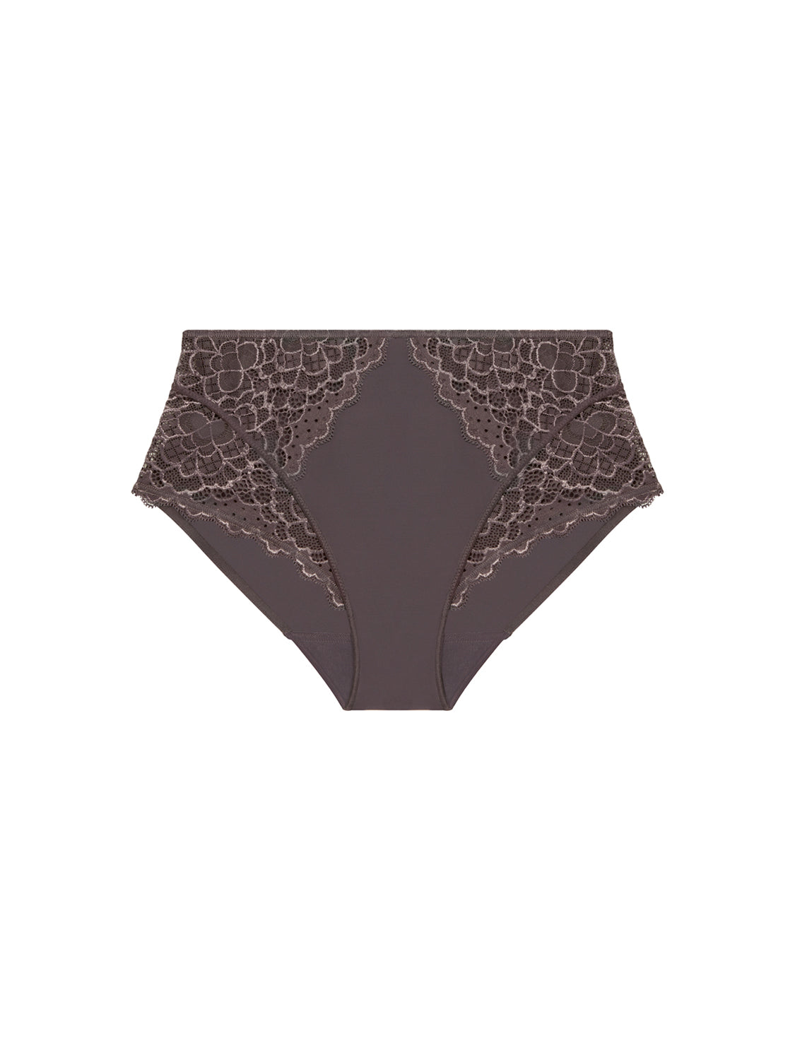 High-Waist-Slip. - Graphitgrau
