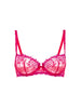 Half-Cup-BH - Regenbogenrot