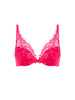 Plunge-Push-up-BH - Fabelhaftes Rosa