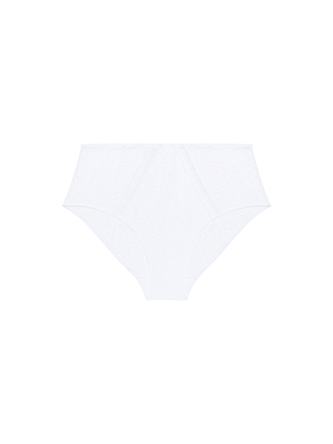 High-Waist-Slip. - Weiß