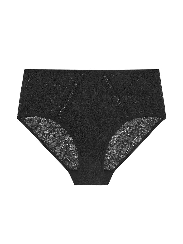 High-Waist-Slip. - Schwarz