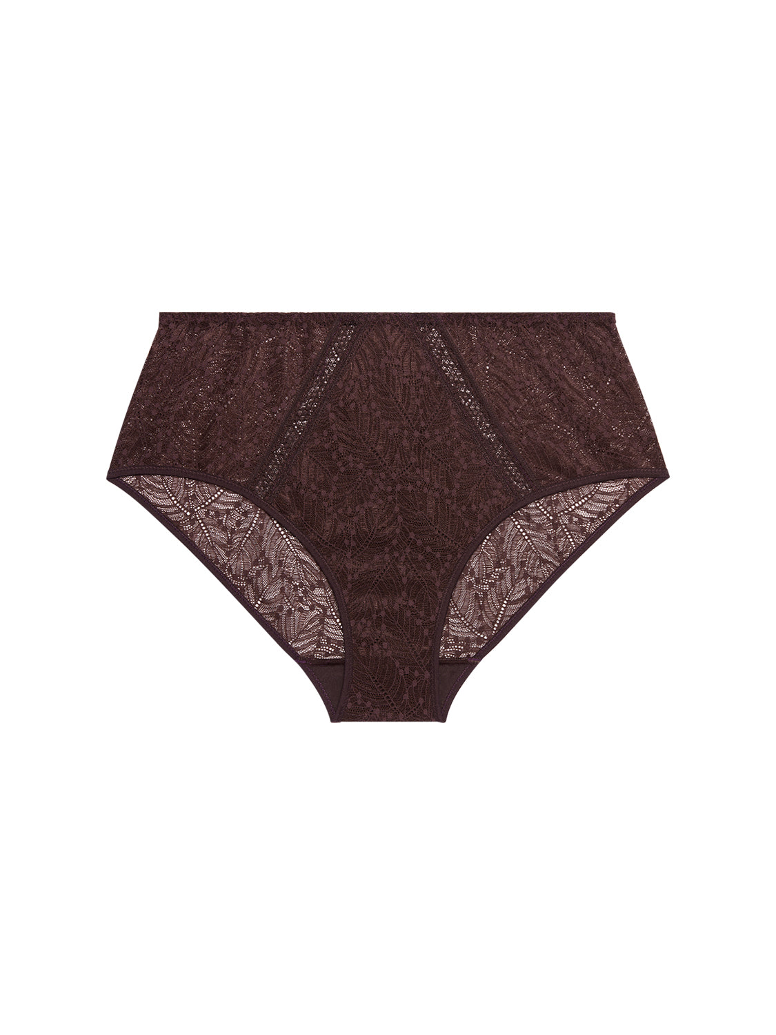 High-Waist-Slip. - Dunkelbraun