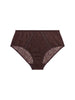 High-Waist-Slip. - Dunkelbraun