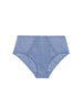High-Waist-Slip. - Chambrayblau