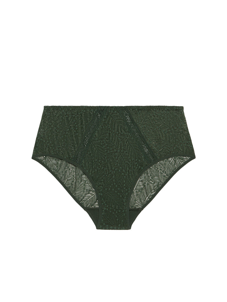 High-Waist-Slip. - Ikonisches Grün