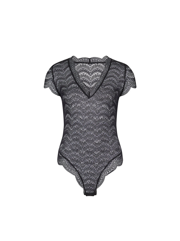 Bodysuit - Schwarz