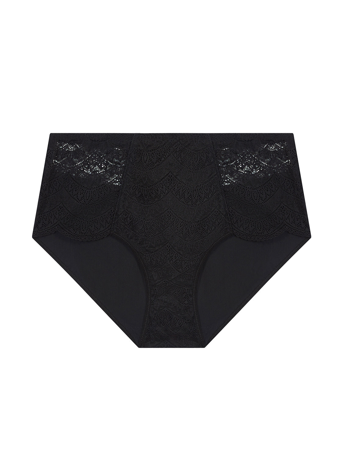 High-Waist-Slip. - Schwarz