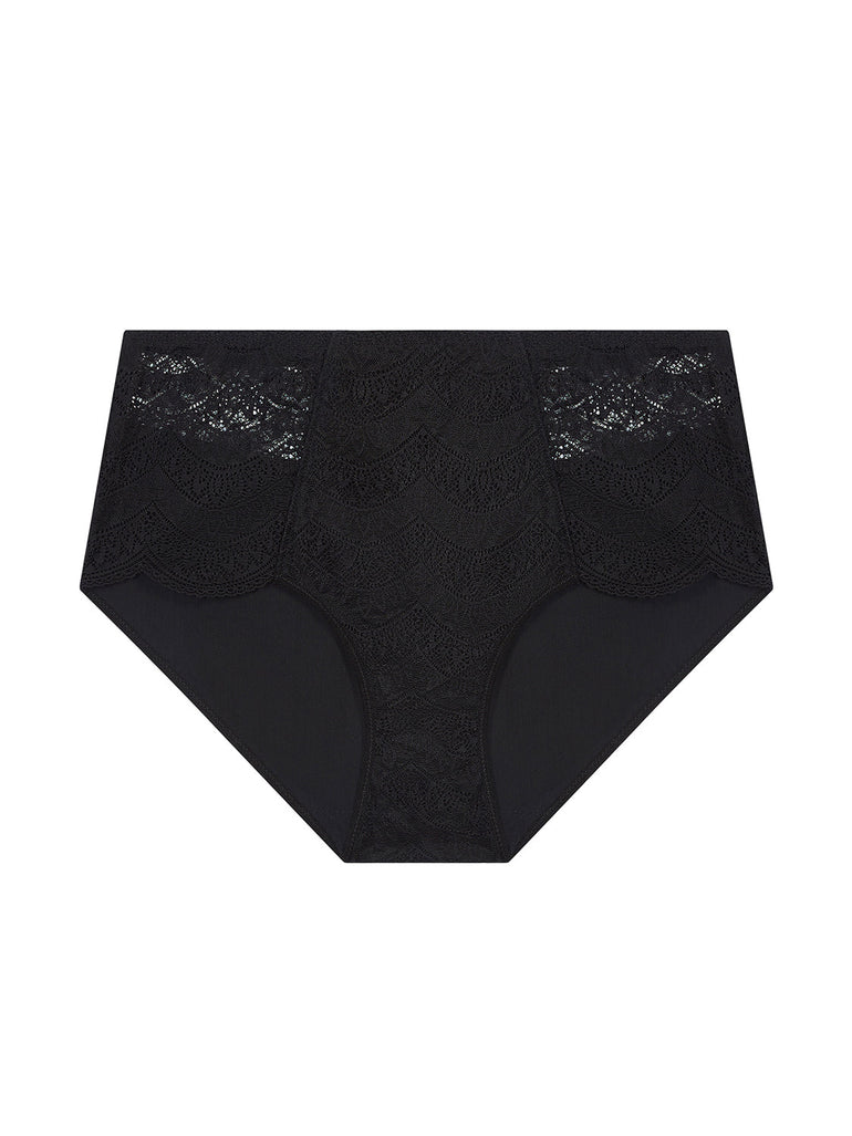 High-Waist-Slip. - Schwarz