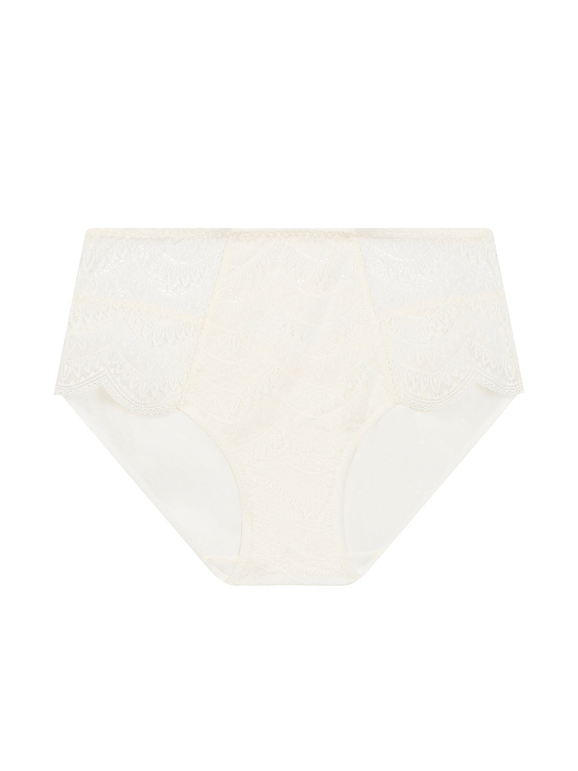 High-Waist-Slip. - Natur