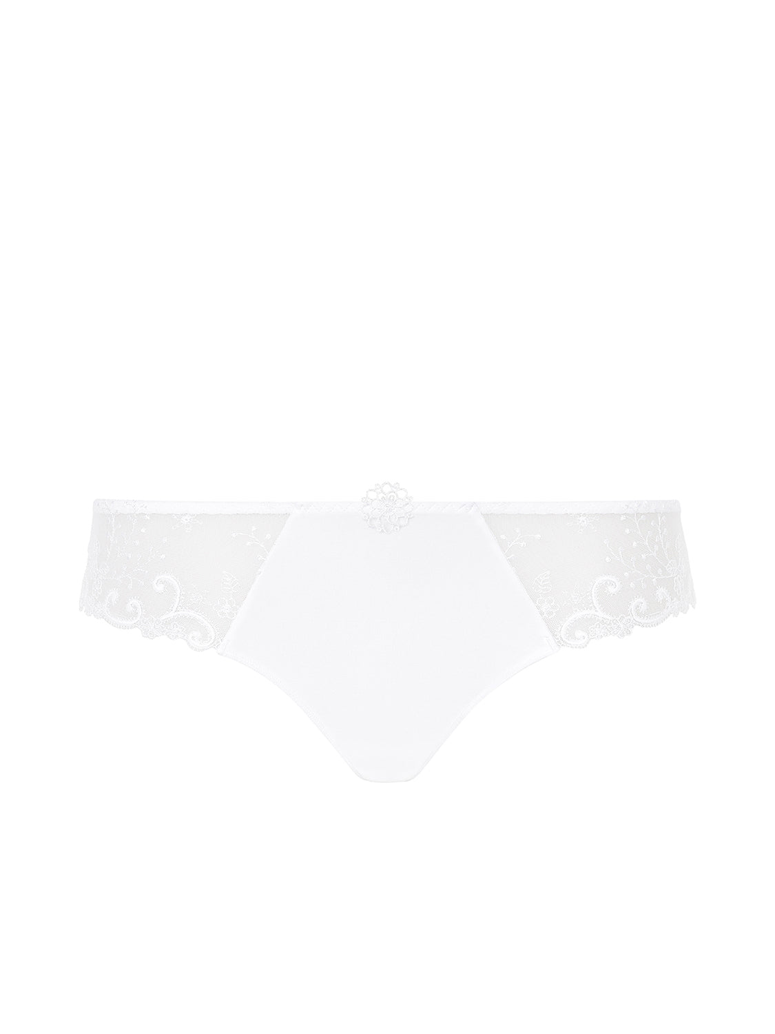 Bikini-Slip. - Weiss