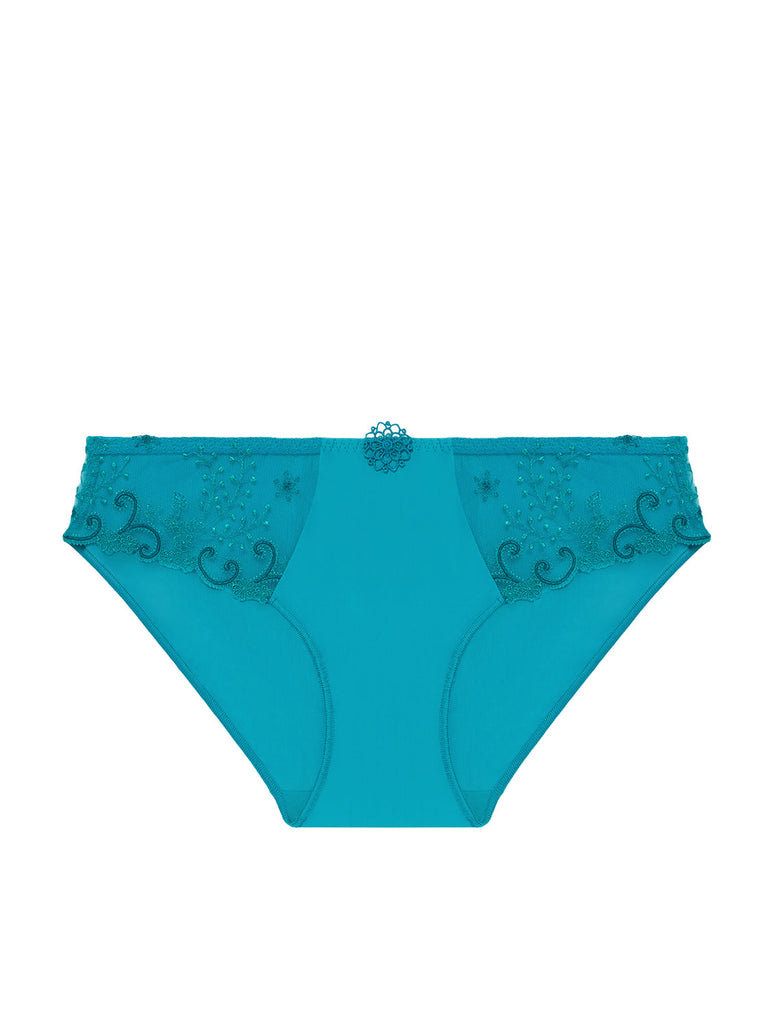 Bikini-Slip. - Atollblau