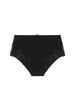 High-Waist-Slip. - Edelstein-Schwarz