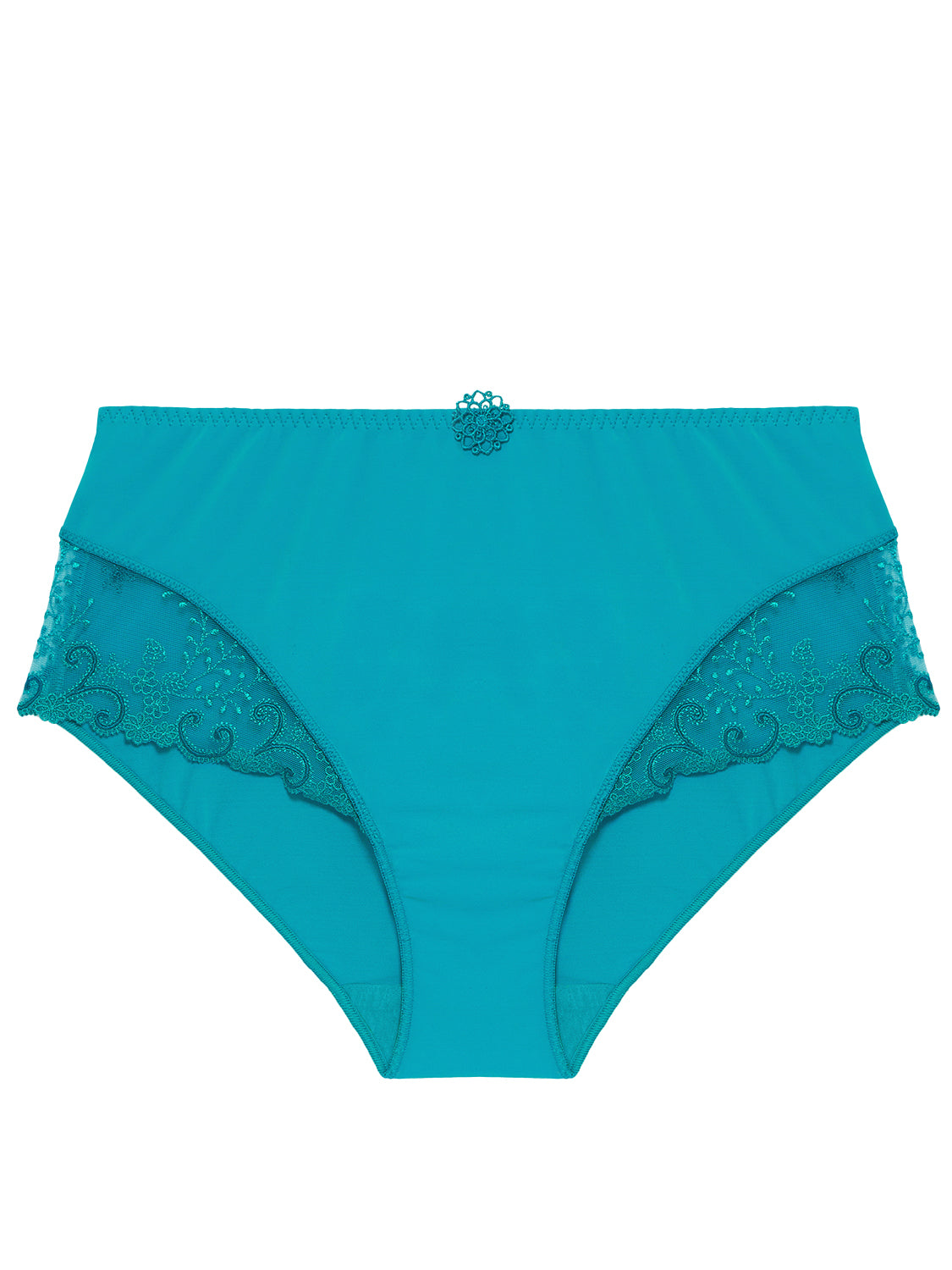 High-Waist-Slip. - Atollblau