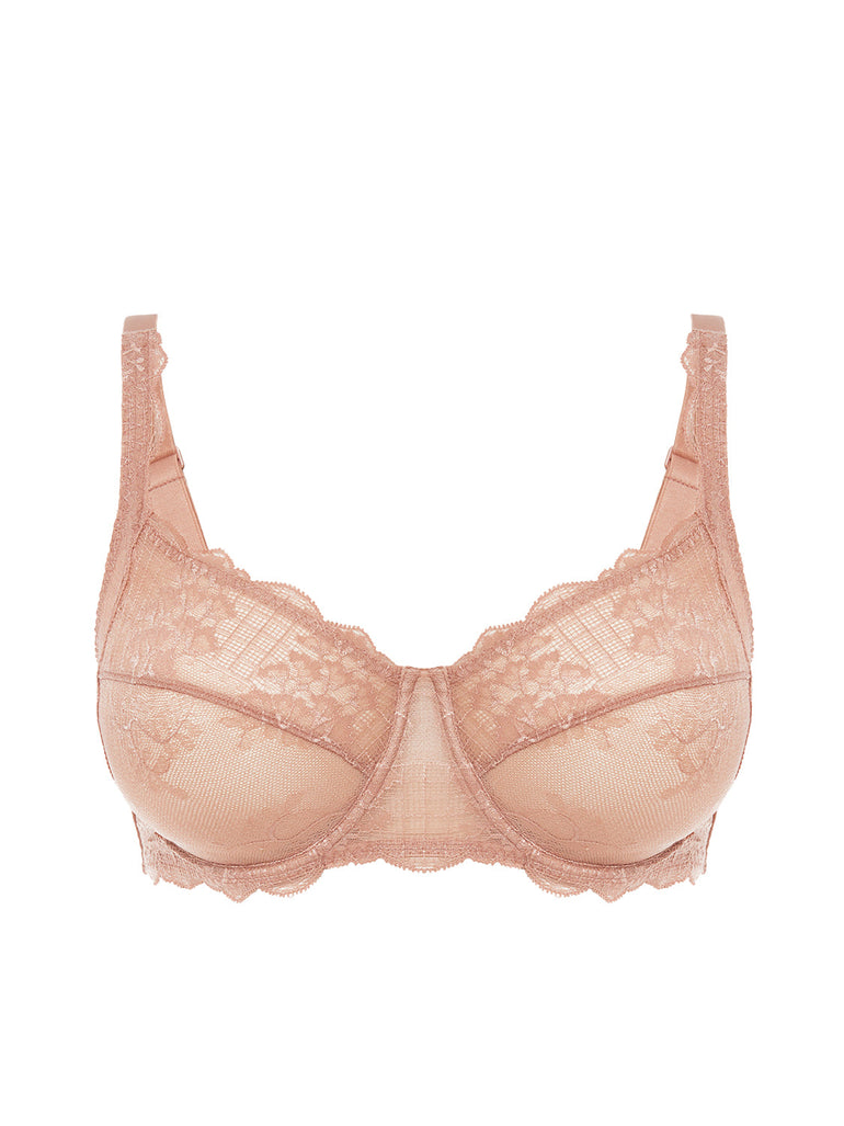 Full-Cup-BH mit eckigem Ausschnitt - Nude