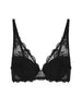 Push-up-Triangel-BH - Schwarz