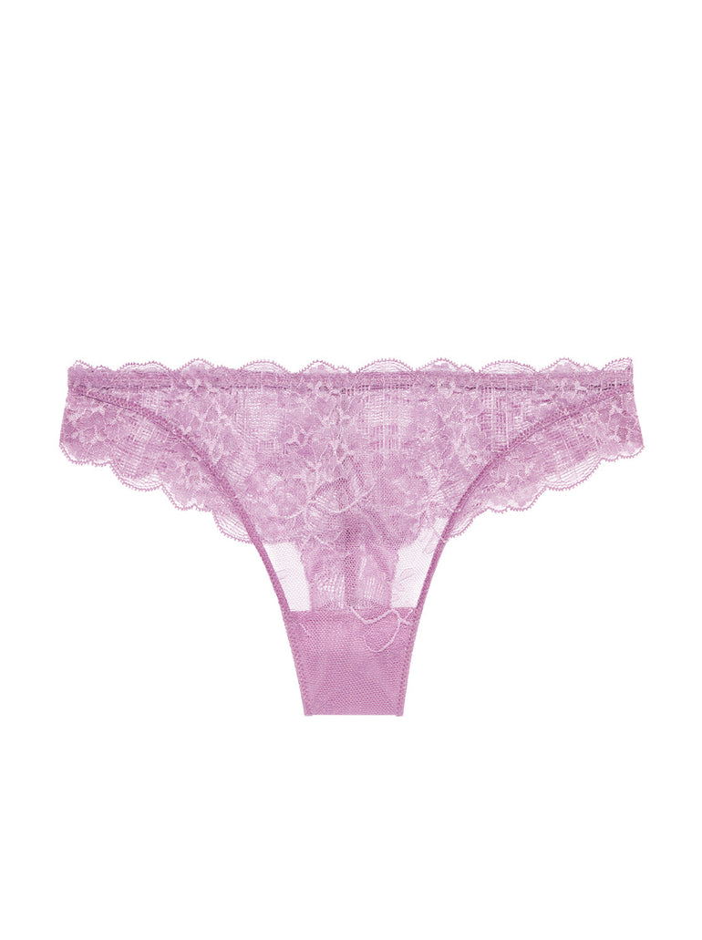 Tanga - Glamouröses Fliederfarben