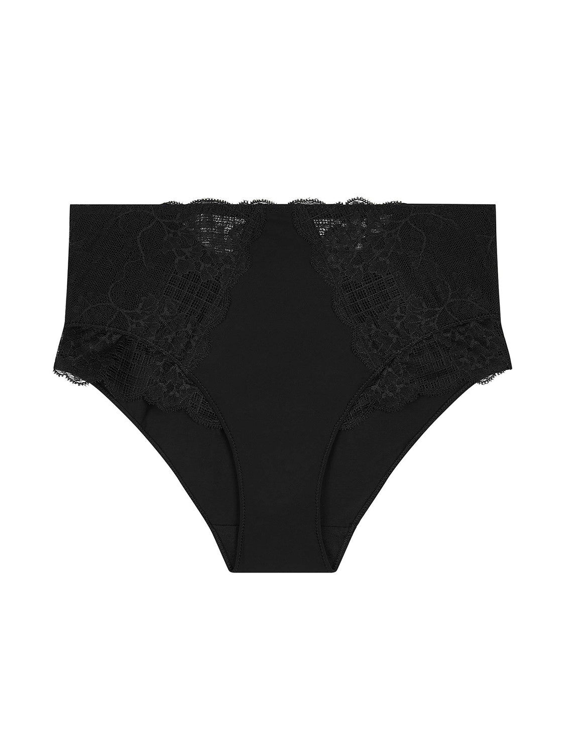 High-Waist-Slip. - Schwarz