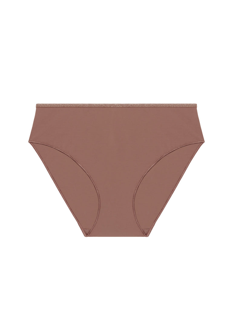 Slip mit hohem Bund - Amaretto
