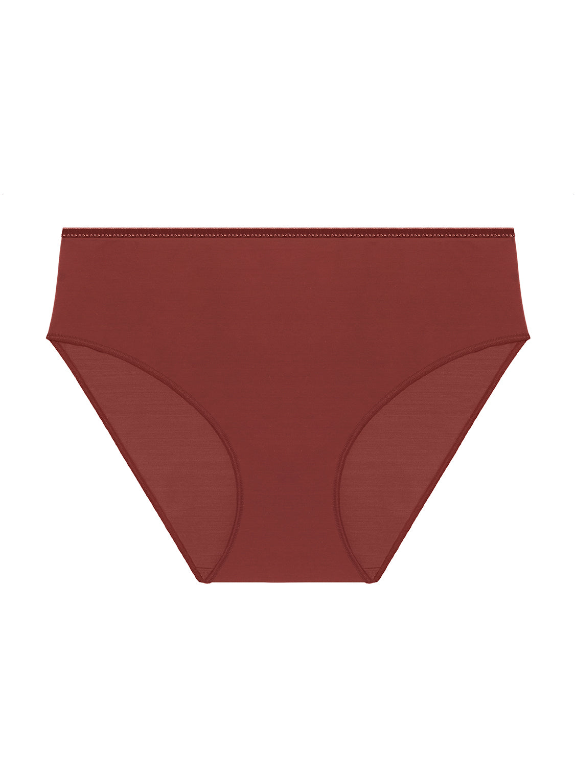 Slip mit hohem Bund - Canyon-Braun