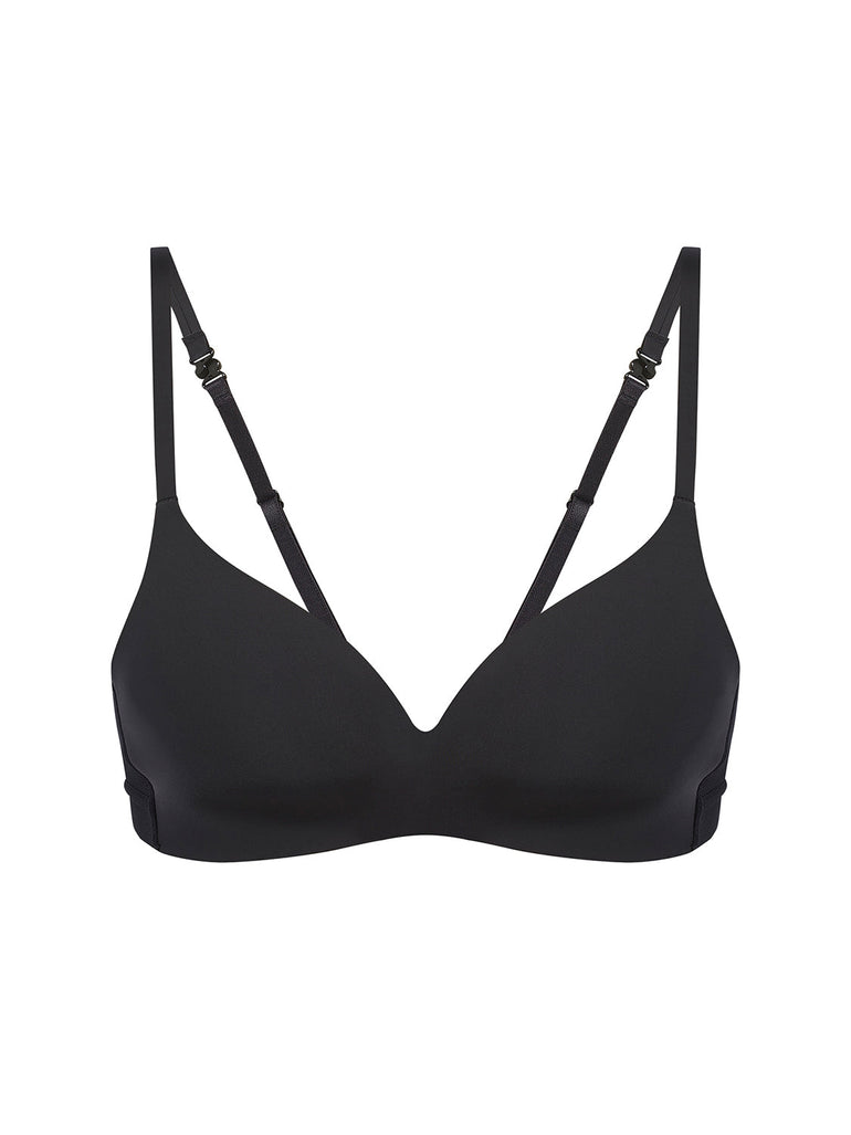 Bügelloser Soft-Cup-BH - Schwarz