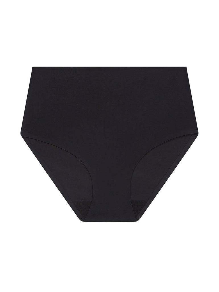 Figurformender High-Waist-Slip - Schwarz