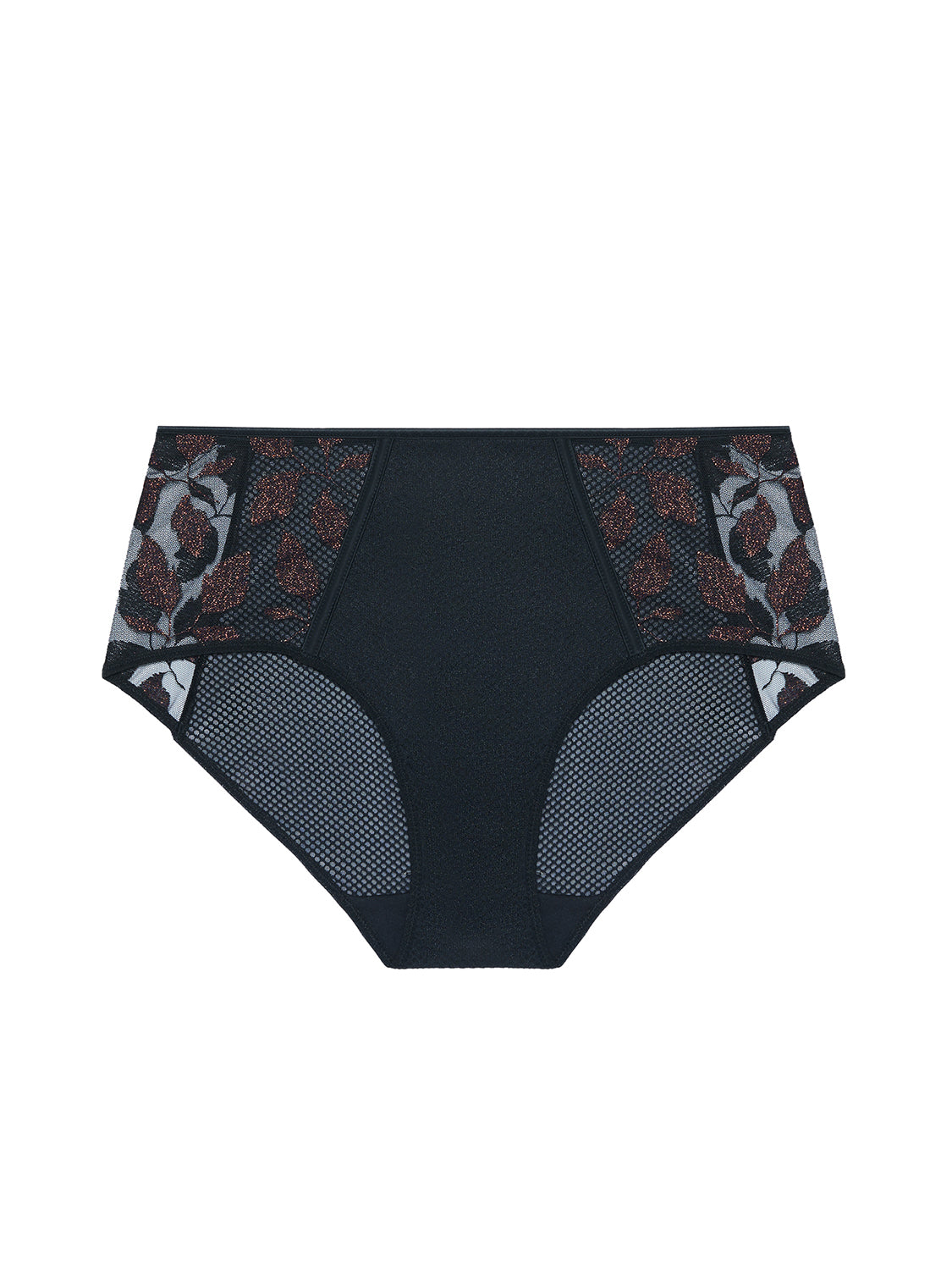Wigh-Waist-Slip – Schwarz