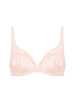 Bügel-BH mit tiefem Ausschnitt - Rosa-Nude