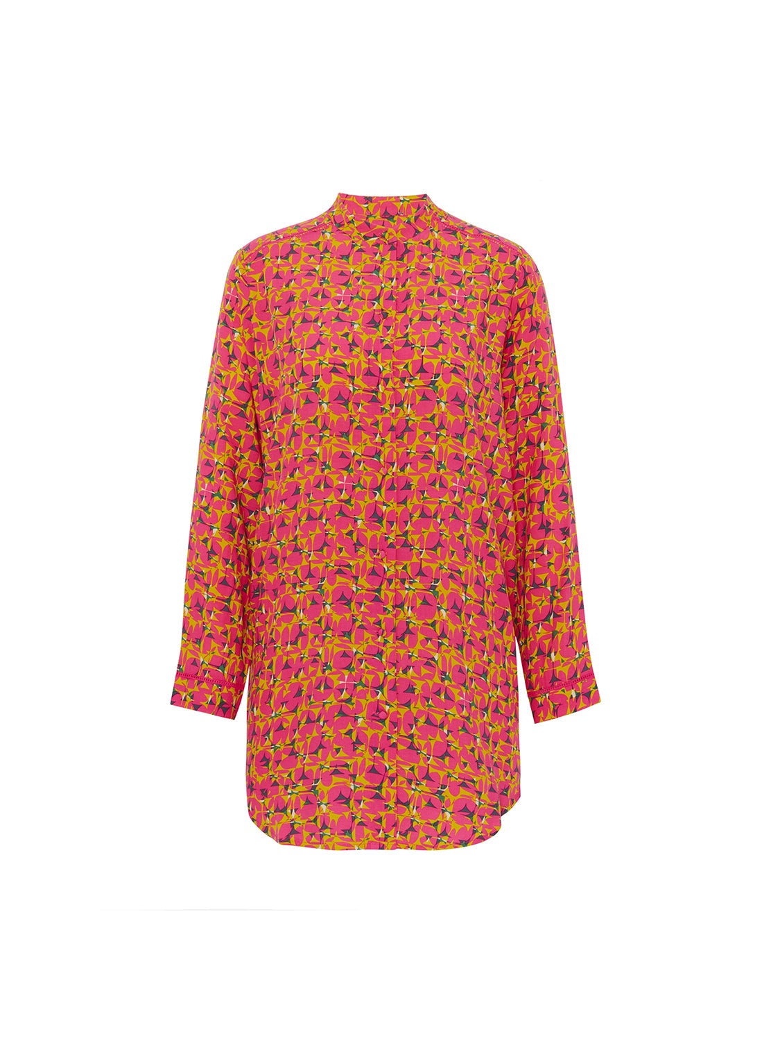 Langärmliges Nachthemd - Groovy Print