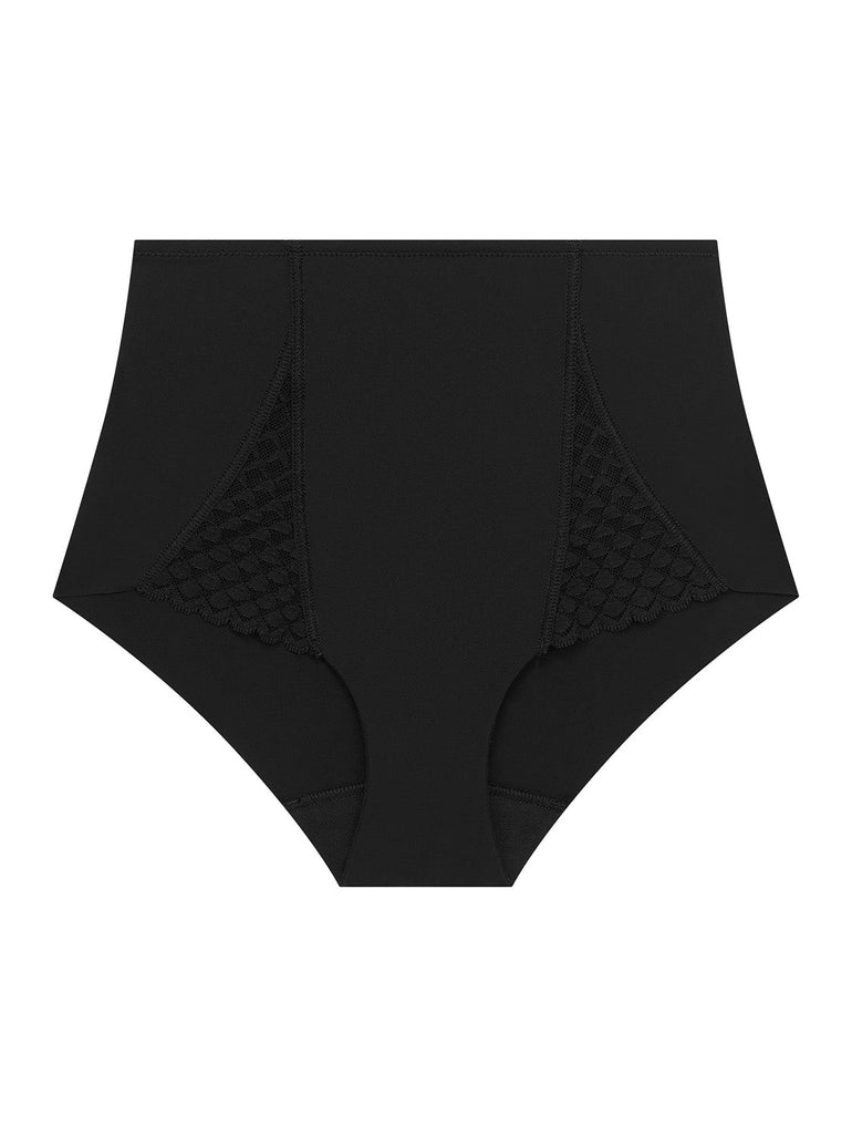 Figurformender High-Waist-Slip - Schwarz