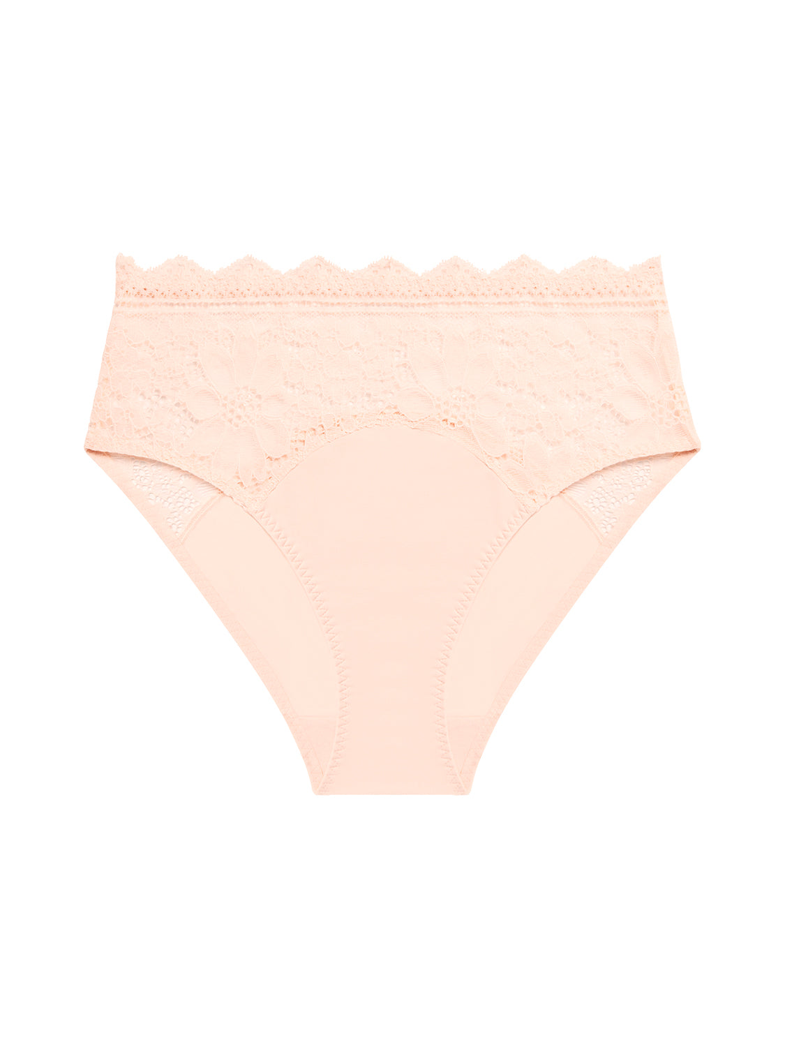 High-Waist-Slip. - Puderrosa