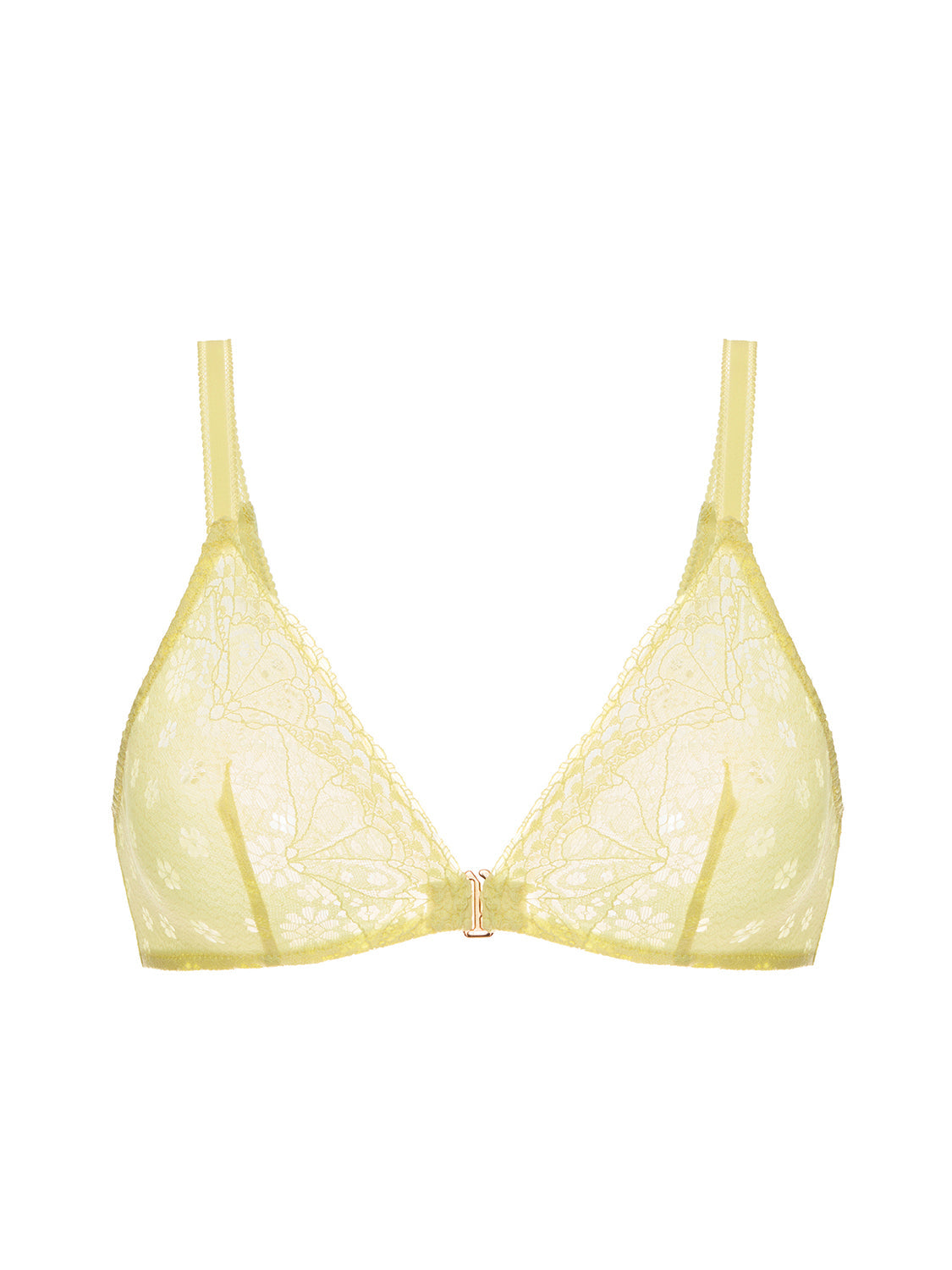 Triangel-BH ohne Bügel - Yuzu-Gelb