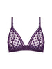 Triangel-BH ohne Bügel - Euphoria-Violett