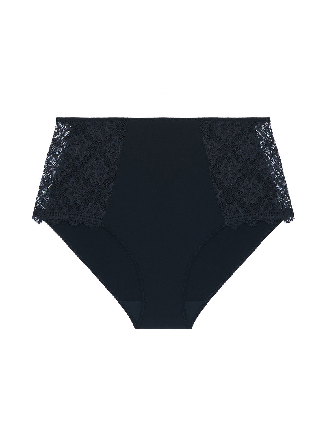 High-Waist-Slip. - Schwarz
