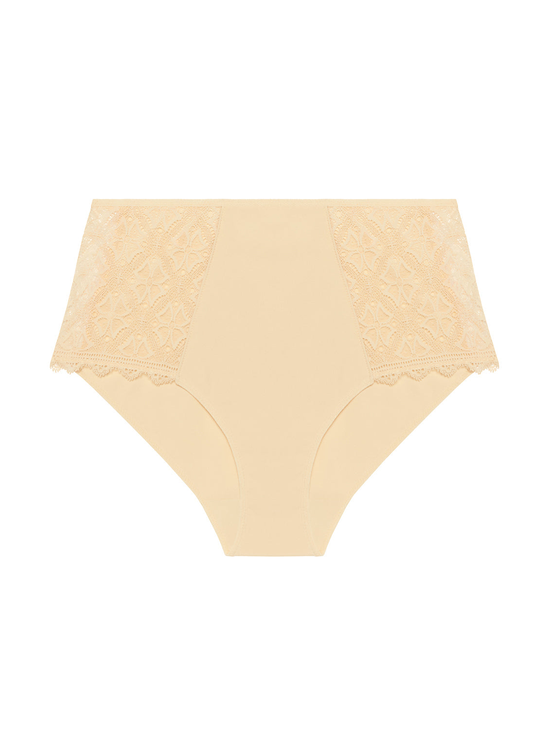High-Waist-Slip. - Vanille