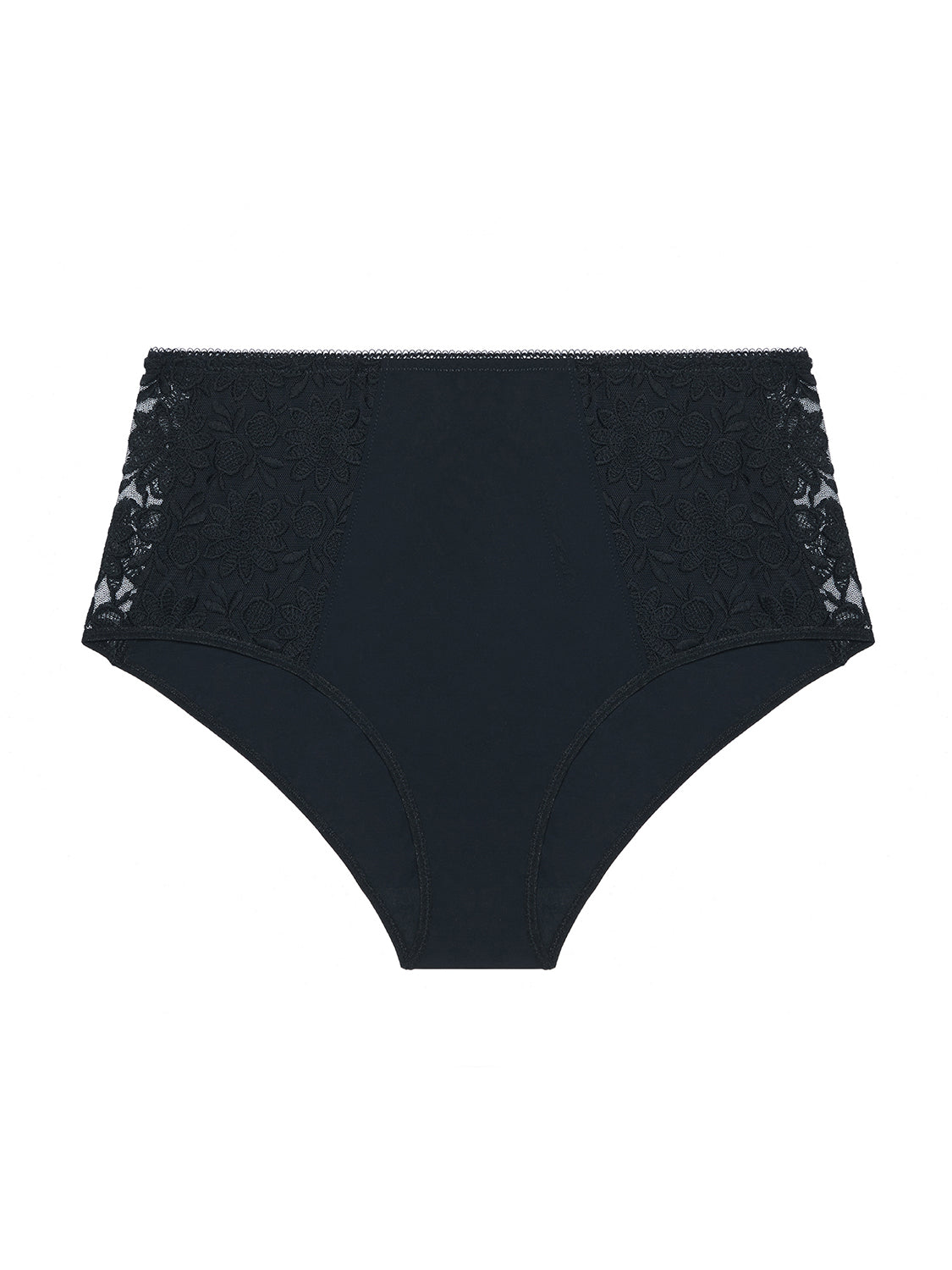 High-Waist-Slip. - Schwarz