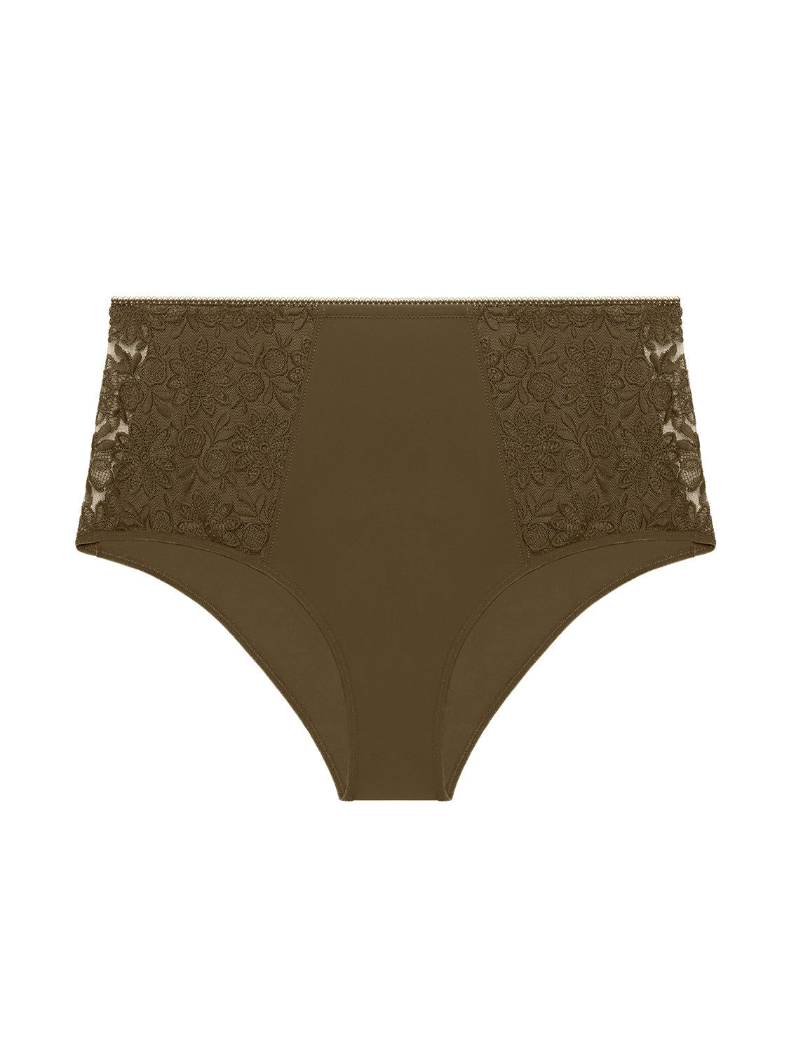 High-Waist-Slip. - Nomad-Grün