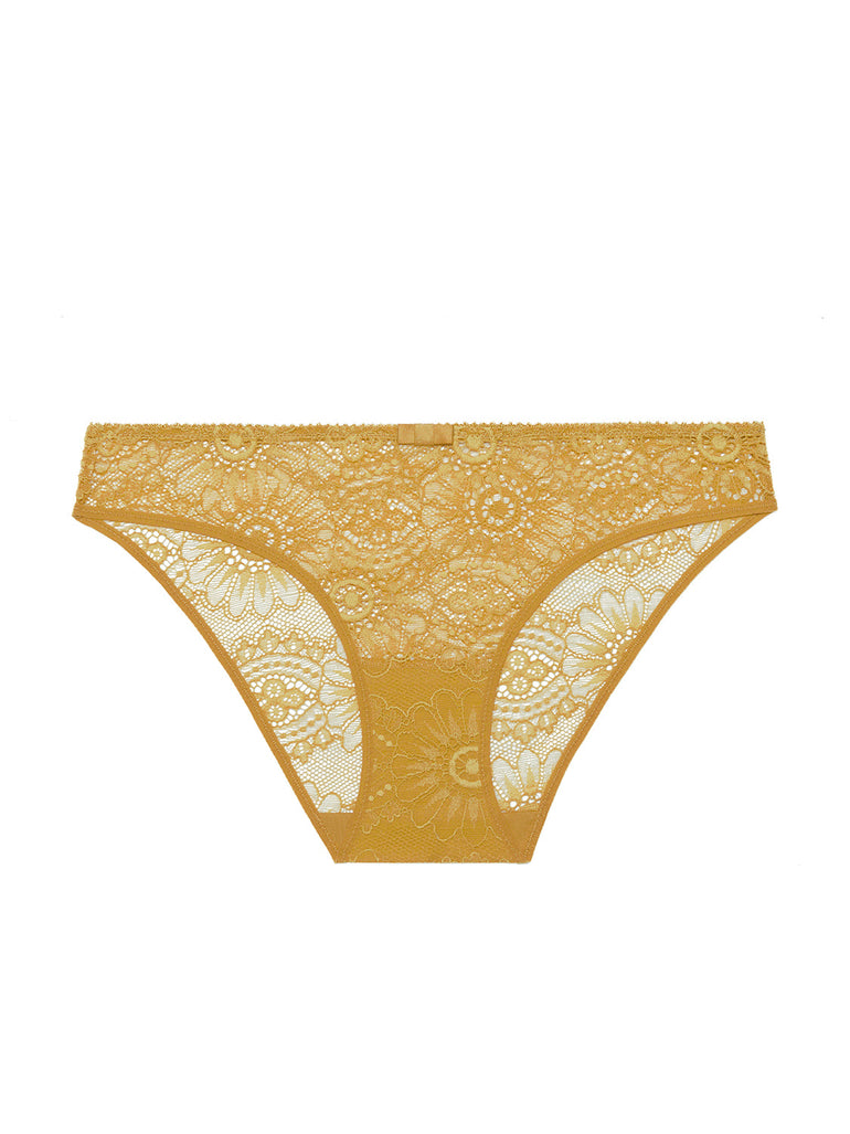 Progressiver Slip - Goldgelb