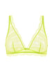Weicher Triangel-BH mit Softcup - Limette