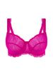 Full-Cup-BH mit eckigem Ausschnitt - Hibiskusrosa