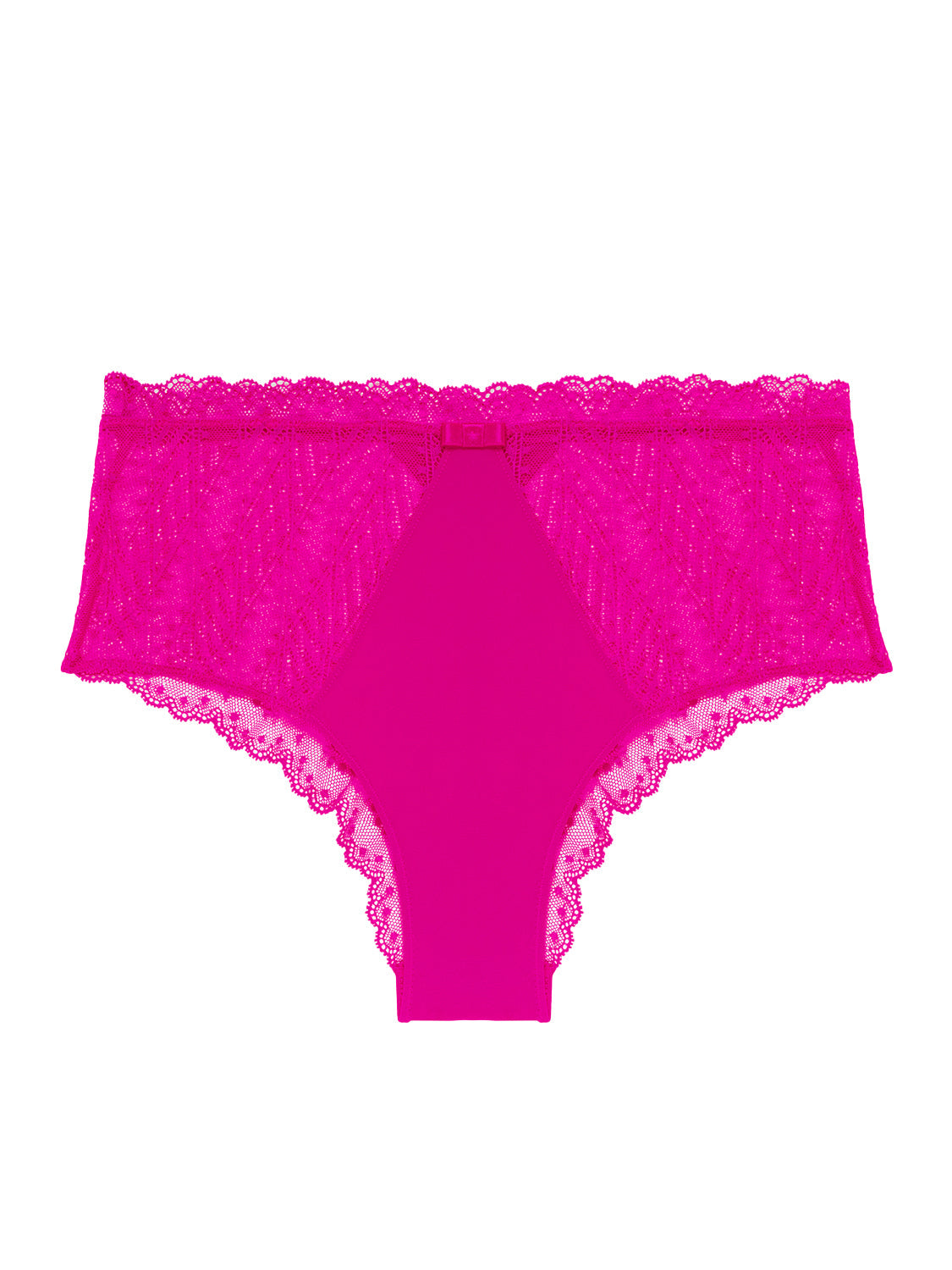 High-Waist-Slip. - Hibiskusrosa