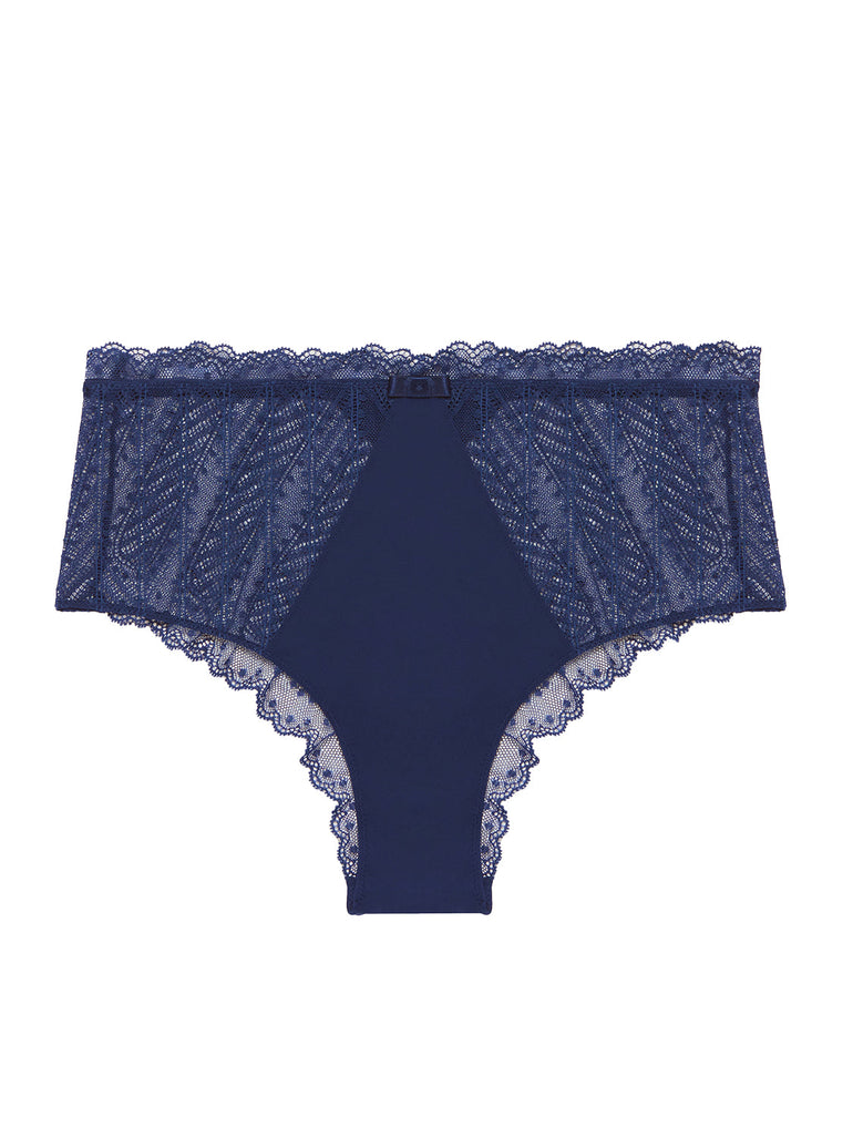 High-Waist-Slip. - Mitternacht