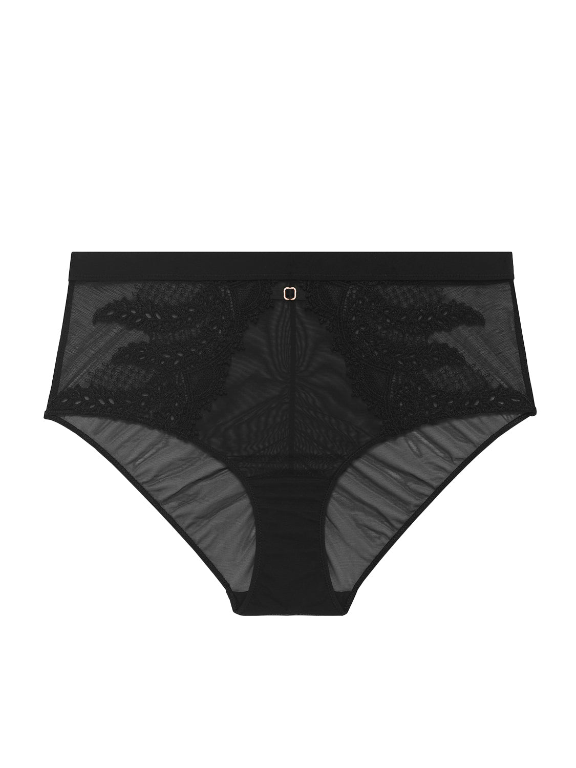High-Waist-Slip. - Schwarz