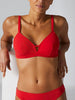 Bikinioberteil mit Schalen - Cherry