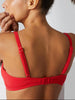 Bikinioberteil mit Schalen - Cherry
