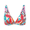 Triangel-Bikinioberteil mit Bügel - Summer-Weiß