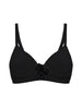 Triangel-Bikini mit Bügel - Schwarz