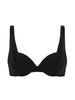 Push-up-Bikini-Oberteil - Schwarz